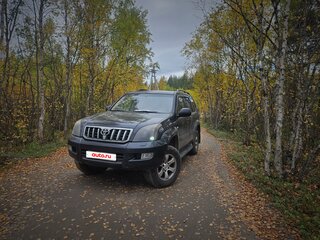 2007 Toyota Land Cruiser Prado 5-speed 120 Series Рестайлинг, чёрный, 1000000 рублей, вид 4