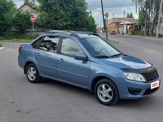2016 Lada (ВАЗ) Granta I, голубой, 460000 рублей, вид 4