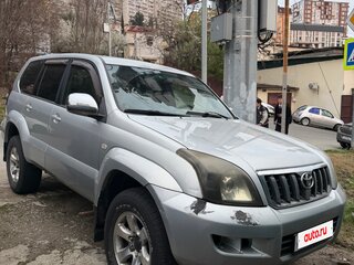 2007 Toyota Land Cruiser Prado 120 Series Рестайлинг, белый, 1300000 рублей, вид 2