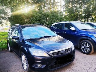 2009 Ford Focus II Рестайлинг, чёрный, 380000 рублей, вид 3