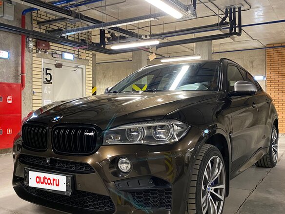 2017 BMW X6 M50d II (F16), коричневый, 4250000 рублей
