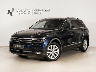 2017 Volkswagen Tiguan II, синий, 1949658 рублей, вид 1