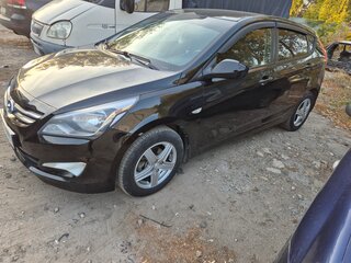 2016 Hyundai Solaris I Рестайлинг, чёрный, 700000 рублей, вид 2