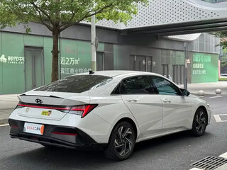 2023 Hyundai Elantra N Line VII (CN7) Рестайлинг, белый, 1390700 рублей, вид 5
