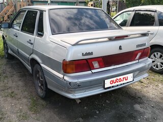 2005 Lada (ВАЗ) 2115, серебристый, 55000 рублей, вид 4