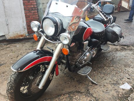 2000 Yamaha XV 1600 Road Star, чёрный, 550000 рублей, вид 1