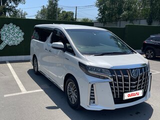 2020 Toyota Alphard III Рестайлинг, белый, 4700000 рублей, вид 3