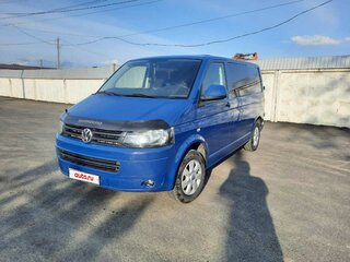 2012 Volkswagen Transporter T5 Рестайлинг, синий, 1550000 рублей, вид 1