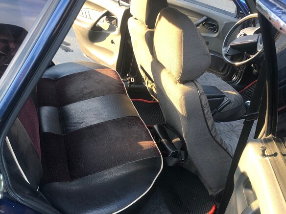 2005 Lada (ВАЗ) 2114, синий, 95000 рублей - вид 6