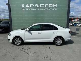 2018 Skoda Rapid I Рестайлинг, белый, 829000 рублей, вид 3