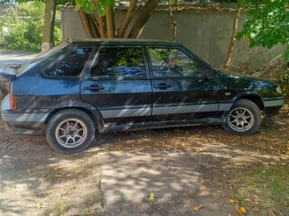 2006 Lada (ВАЗ) 2114, чёрный, 160000 рублей, вид 2