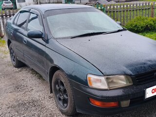 1994 Toyota Corona IX (T190), зелёный, 185000 рублей, вид 3