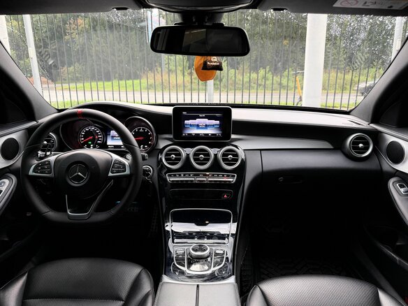 2014 Mercedes-Benz C-Класс 180 IV (W205), чёрный - вид 9