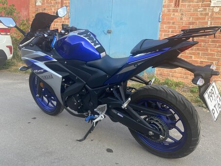 2015 Yamaha YZF-R25, синий, 380000 рублей, вид 5