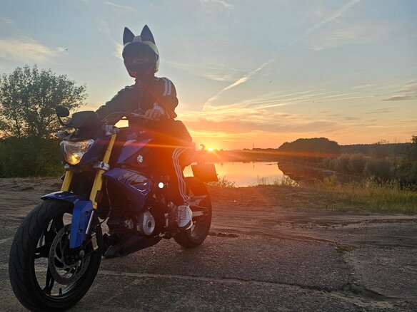 2017 BMW G 310 R, синий, 375000 рублей