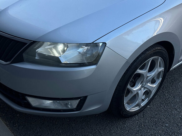 2014 Skoda Rapid I, серебристый, 982000 рублей - вид 7