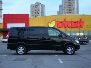 2014 Mercedes-Benz Vito 113 CDI L2 II (W639) Рестайлинг, чёрный, 3100000 рублей, вид 5
