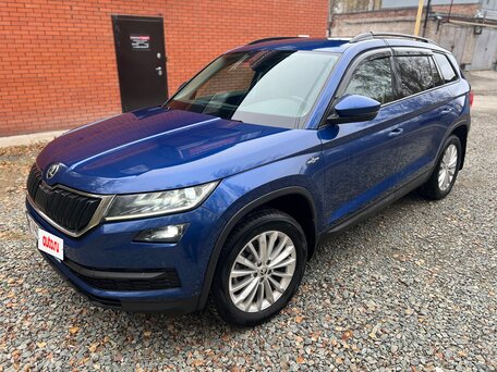 2021 Skoda Kodiaq I, синий, 3100000 рублей, вид 2