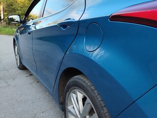 2015 Hyundai Elantra V (MD) Рестайлинг, синий, 1200000 рублей, вид 2