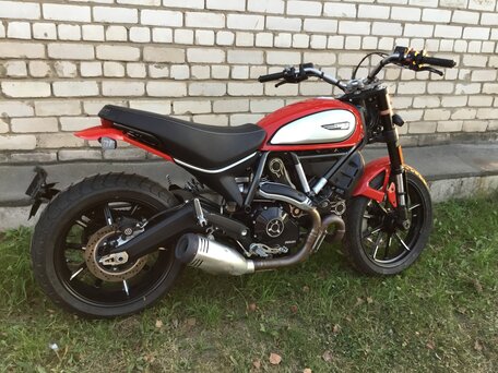 2021 Ducati Scrambler 800, красный, 450000 рублей, вид 3