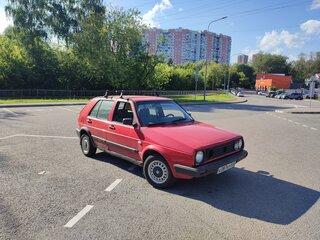 1989 Volkswagen Golf II, красный, 100000 рублей, вид 3