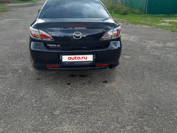2012 Mazda 6 II (GH) Рестайлинг, чёрный, 800000 рублей - вид 7
