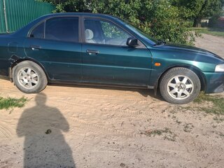 1996 Mitsubishi Lancer VII, зелёный, 130000 рублей, вид 2