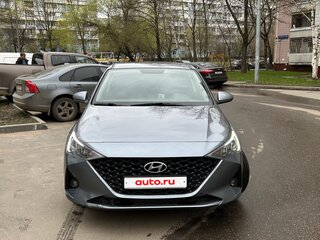 2020 Hyundai Solaris II Рестайлинг, серый, 1400000 рублей, вид 1