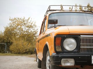 1986 Иж Москвич-412 ИЭ, оранжевый, 75000 рублей, вид 2