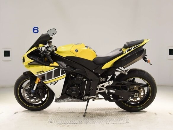 2009 Yamaha YZF-R1, жёлтый, 693000 рублей