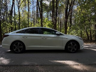 2016 Hyundai Sonata VII (LF), белый, 970000 рублей, вид 4
