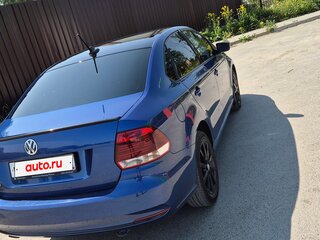 2018 Volkswagen Polo V Рестайлинг, синий, 1200000 рублей, вид 5