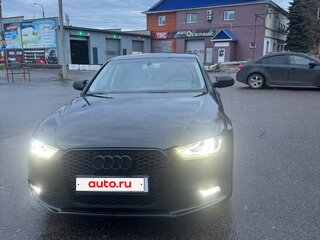 2014 Audi A4 IV (B8) Рестайлинг, чёрный, 1370000 рублей, вид 4