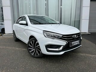 2024 Lada (ВАЗ) Vesta SW I Рестайлинг (NG), белый, 1290000 рублей, вид 1