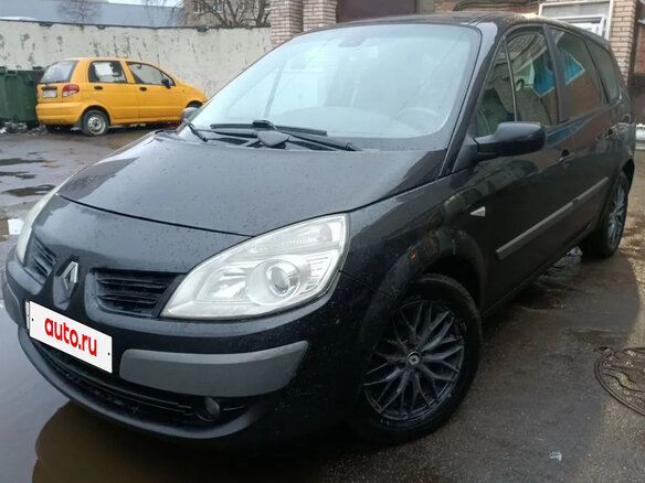 2007 Renault Scenic Grand II Рестайлинг, чёрный, 619000 рублей - вид 12