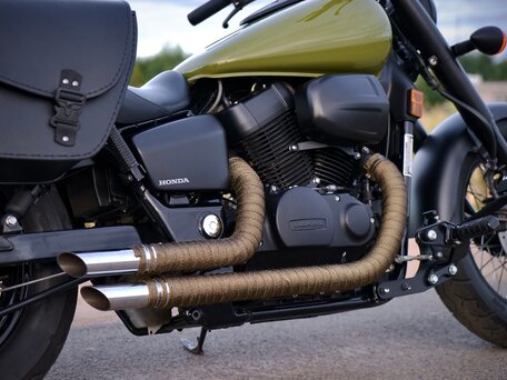 2022 Honda Shadow 750, чёрный, 820000 рублей, вид 5