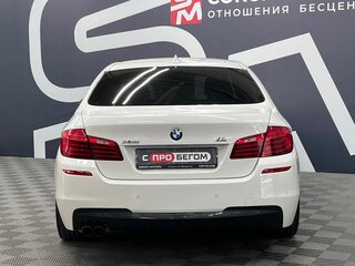 2013 BMW 5 серии 528i xDrive VI (F10/F11/F07) Рестайлинг, белый, 1849900 рублей, вид 5