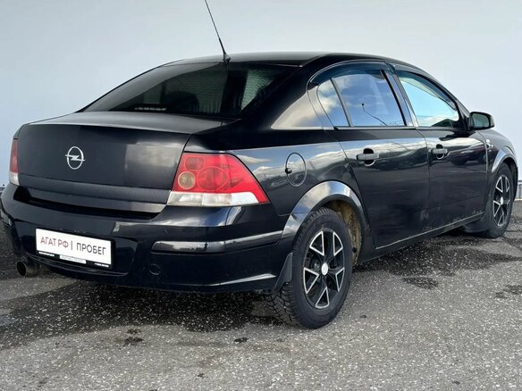 2008 Opel Astra H Рестайлинг, чёрный, 290000 рублей - вид 4