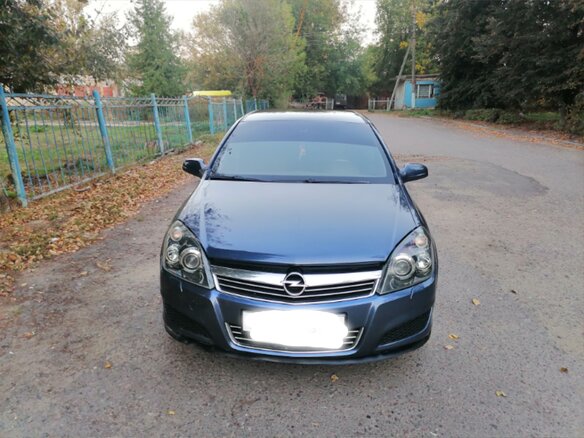 2008 Opel Astra H Рестайлинг, синий, 545000 рублей - вид 6