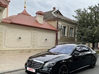 2014 Mercedes-Benz S-Класс 500 Long VI (W222, C217), чёрный, 5100000 рублей, вид 1