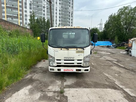 2010 Isuzu Elf (N-series), белый, 700000 рублей, вид 1