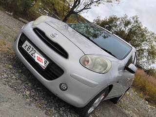 2013 Nissan March IV (K13), серебристый, 550000 рублей, вид 2