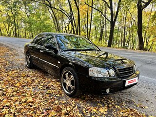 2005 Kia Magentis I Рестайлинг, чёрный, 665000 рублей, вид 4
