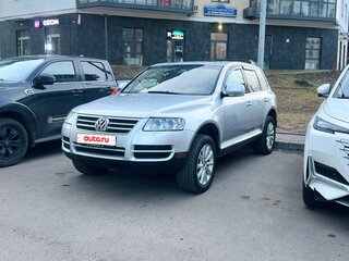 2003 Volkswagen Touareg I, серый, 880000 рублей, вид 2