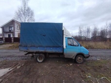 1995 ГАЗ ГАЗель (3302), голубой, 170000 рублей, вид 2