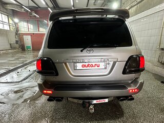 2003 Toyota Land Cruiser Cygnus 100 Series Рестайлинг 1, серебристый, 1580000 рублей, вид 5