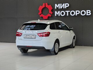 2019 Lada (ВАЗ) Vesta SW I, белый, 840000 рублей, вид 4
