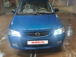 2001 Mazda Demio I (DW), синий, 259000 рублей, вид 1