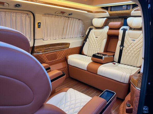 2020 Mercedes-Benz V-Класс Long 260 длинный III (W447) Рестайлинг, чёрный, 7690000 рублей - вид 12