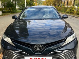 2018 Toyota Camry VIII (XV70), синий, 2700000 рублей, вид 1
